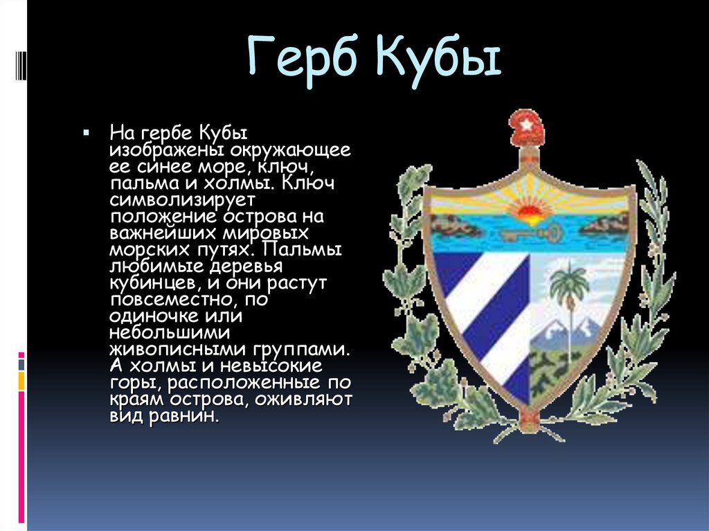 Герб Кубы Coat of Arms of Cuba