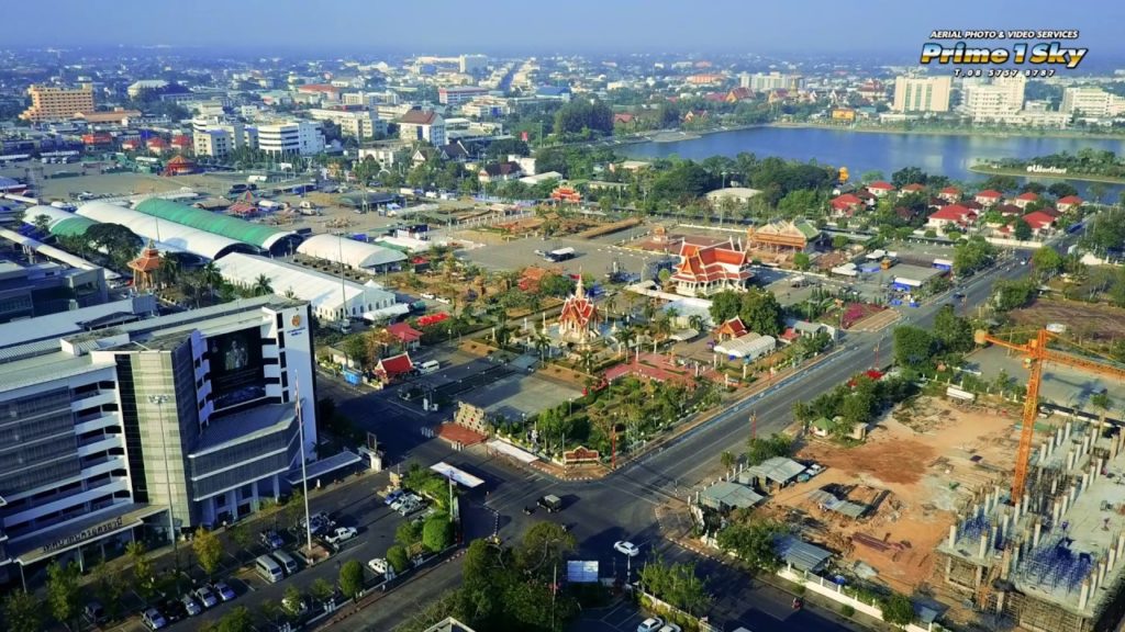 Вид на город таиланда