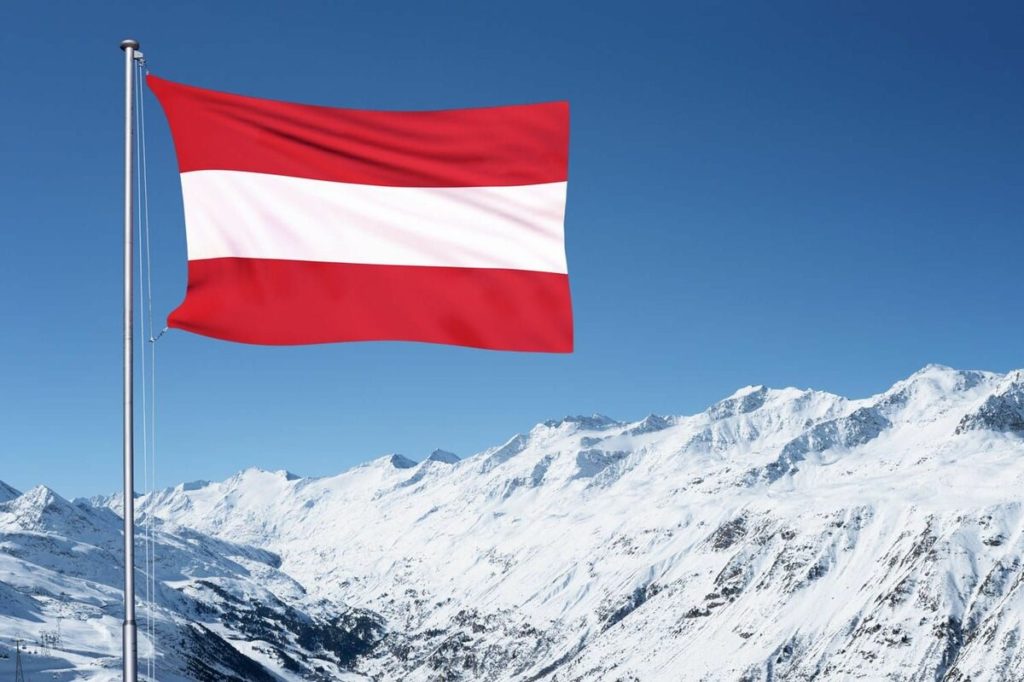 Флаг Австрии 10 Flag of Austria 10