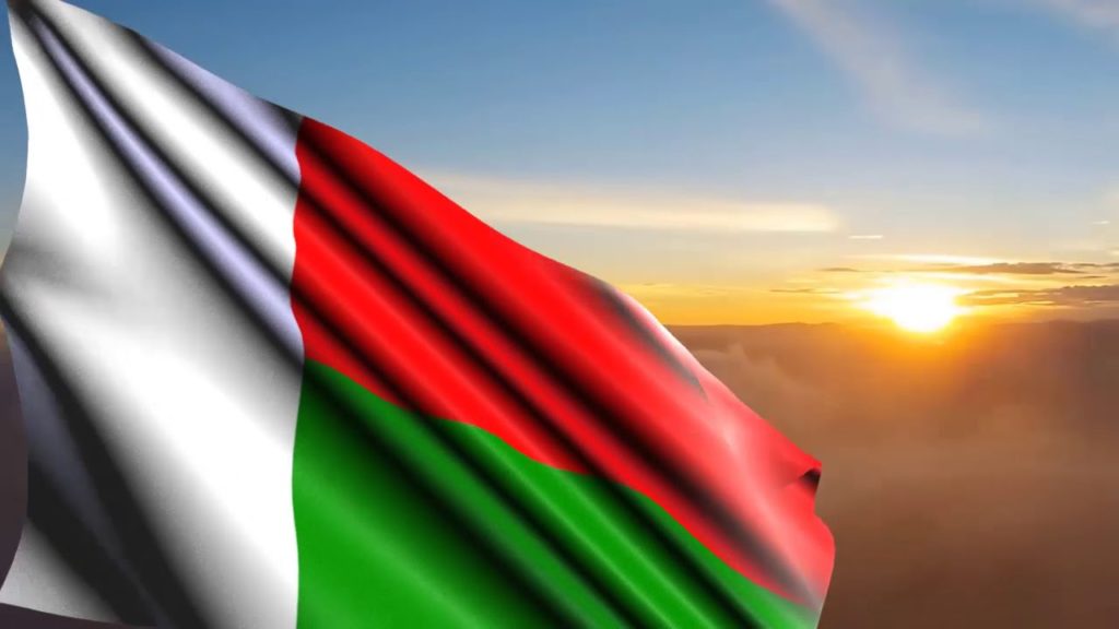 Флаг Мадагаскара Flag of Madagascar