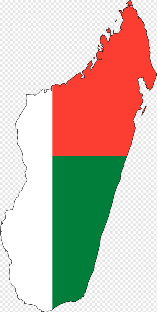 Флаг Мадагаскара 2 Flag of Madagascar 2