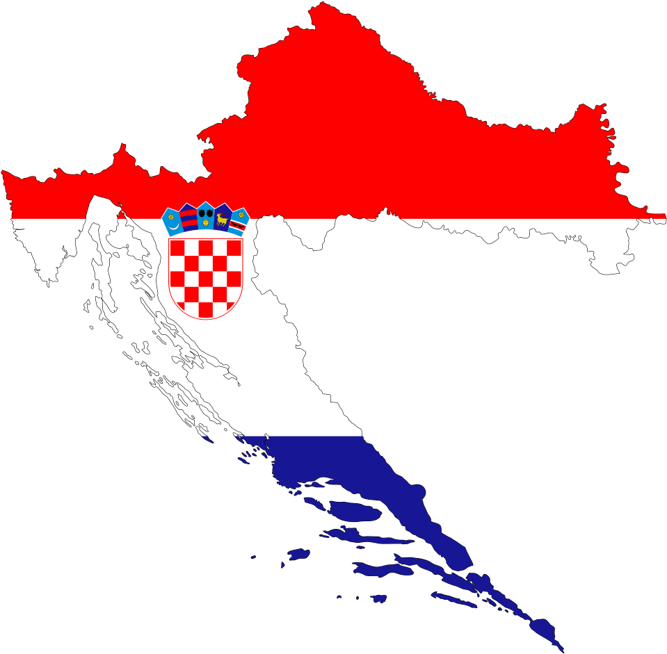 Флаг Хорватии 2 Flag of Croatia 2