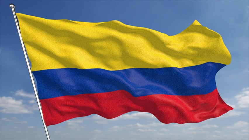 Флаг Колумбии 10 Flag of Colombia 10