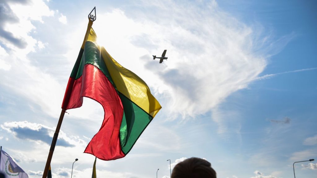 Флаг Литвы 27 Flag of Lithuania 27
