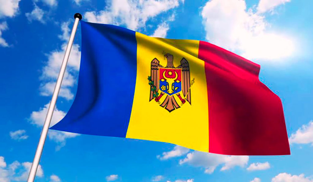 Флаг Молдавии Flag of Moldova