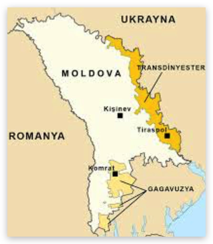 Карта Молдавии 3