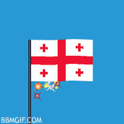 Флаг Грузии 7 Flag of Georgia 7