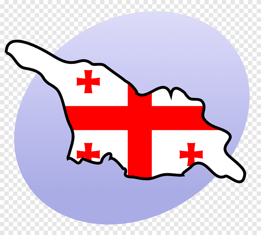 Флаг Грузии 2 Flag of Georgia 2