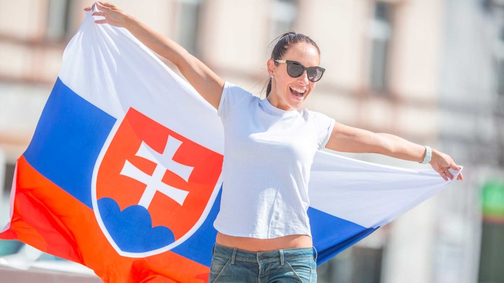 Флаг Словакии 20 Flag of Slovakia 20